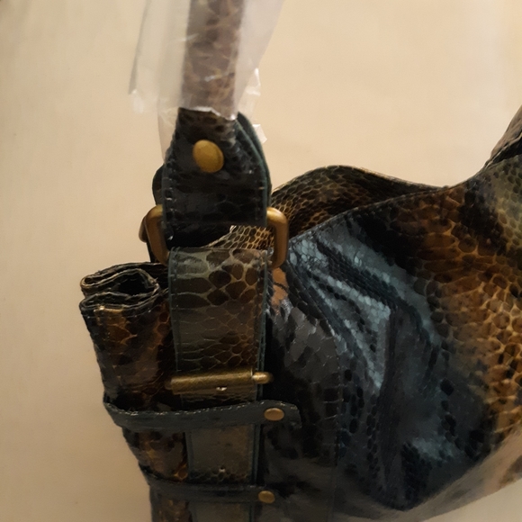 😎🐍Beautiful Snake-print Tote Bag!👜 - Picture 7 of 16